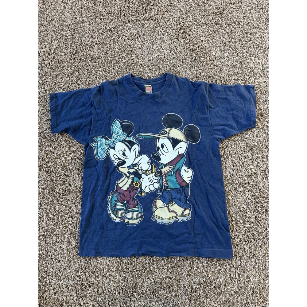 VTG Mickey Unlimited One Size Jerry Leigh Hip Hop Single Stitch Shirt Made USA